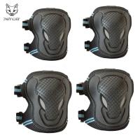 Комплект защиты Jet Cat Sport 4 предмета черно-синий