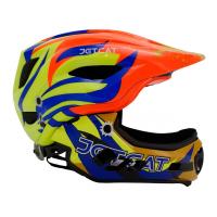 Шлем JETCAT FullFace Raptor SE Orange/Yellow/Blue