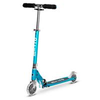 Двухколесный самокат Micro Scooter Sprite LED морской синий