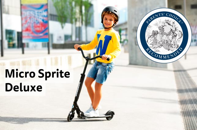 Parents' Choice рекомендует самокат Micro Sprite Deluxe фото