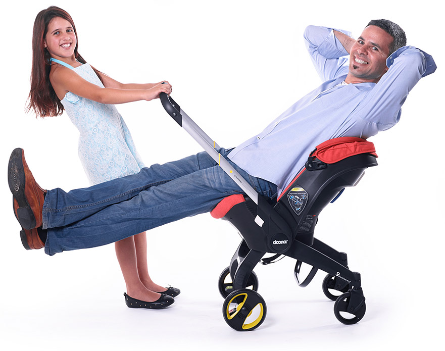 Йоав Мазар с дочкой