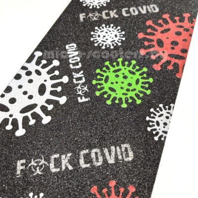 Шкурка универсальная Krieger F*CK COVID 610х152 мм виниловая основа