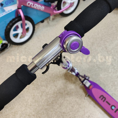 Звонок JetCat на резиновом ремешке Сиреневый