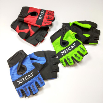Велоперчатки JetCat Pro Короткие Пальцы цветные
