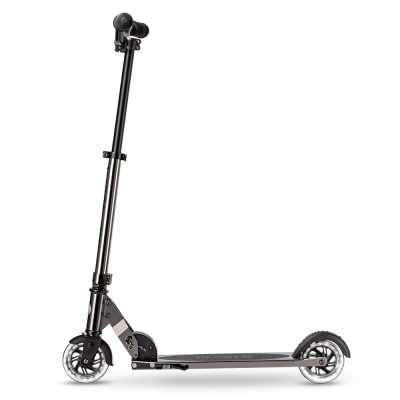 Двухколесный самокат Micro Scooter Sprite LED черный неохром