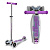 Самокат Maxi Micro Deluxe Flux LED Сиреневый