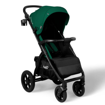 Коляска прогулочная BubaGo Cross City LUX зеленая