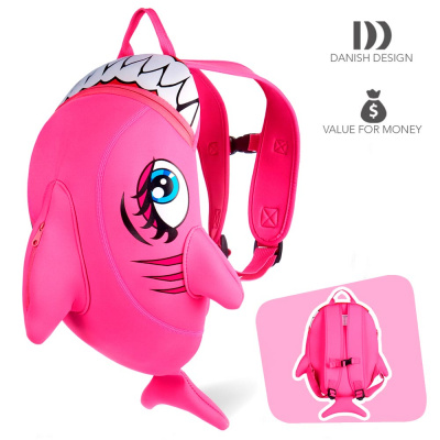 Рюкзак Crazy Safety Pink Shark