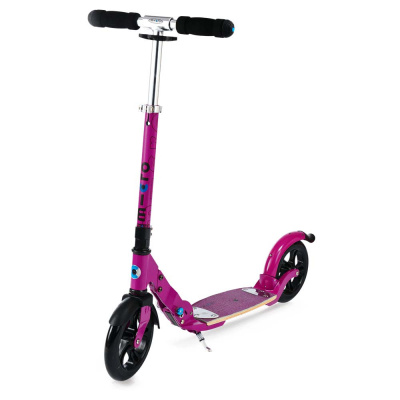 Самокат с гибкой декой Micro Flex 200mm PU баклажан