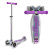 Самокат Maxi Micro Deluxe Flux LED Сиреневый