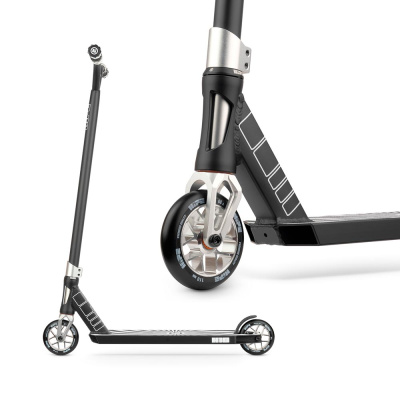 Трюковой самокат HIPE H10 silverblack