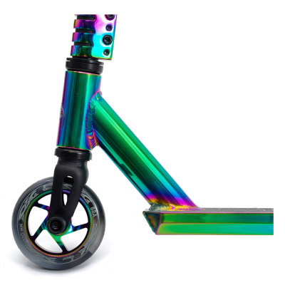 Трюковой самокат Haevner KLINGER неохром