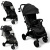 Коляска прогулочная BubaGo Tricky черная