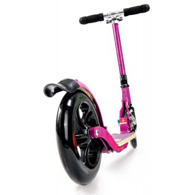 Самокат с гибкой декой Micro Flex 200mm PU баклажан