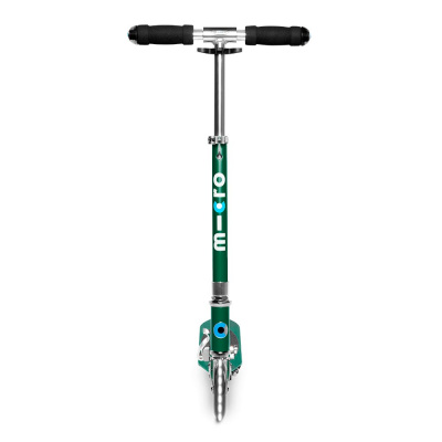 Двухколесный самокат Micro Scooter Sprite LED зеленый