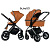 Коляска детская BubaGo Bloom 2 в 1 орехово-коричневая