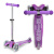 Самокат детский Mini Micro Deluxe LED Блестящий Сиреневый