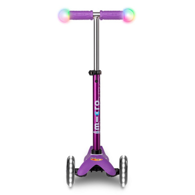 Самокат детский Mini Micro Deluxe Magic LED Purple