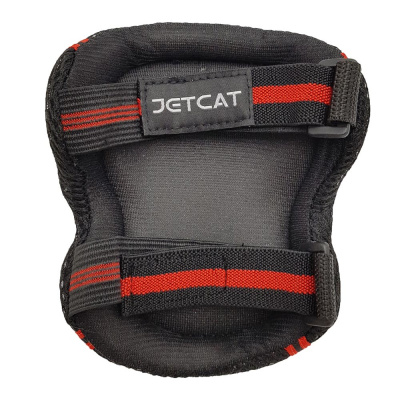 Комплект защиты Jet Cat Sport 4 предмета черно-красный