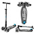 Самокат Maxi Micro Deluxe LED Складной Серый