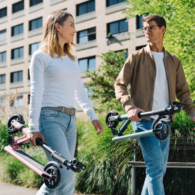 Двухколесный самокат Micro Sprite Suspension Оливковый