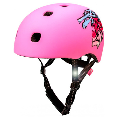 Шлем CrazySafety Ramp розовый